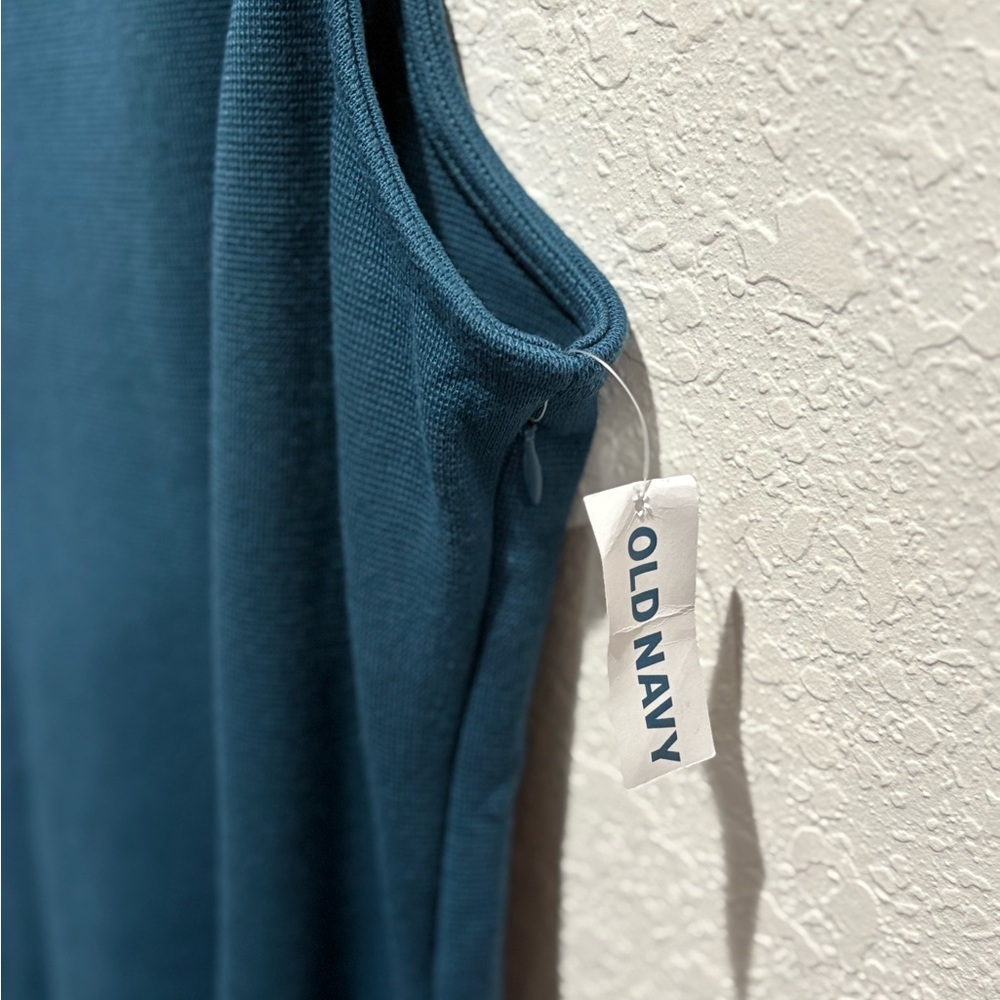 Sleeveless Teal Dress —Womens Size XL— Old Navy NWT - Picture 3 of 4